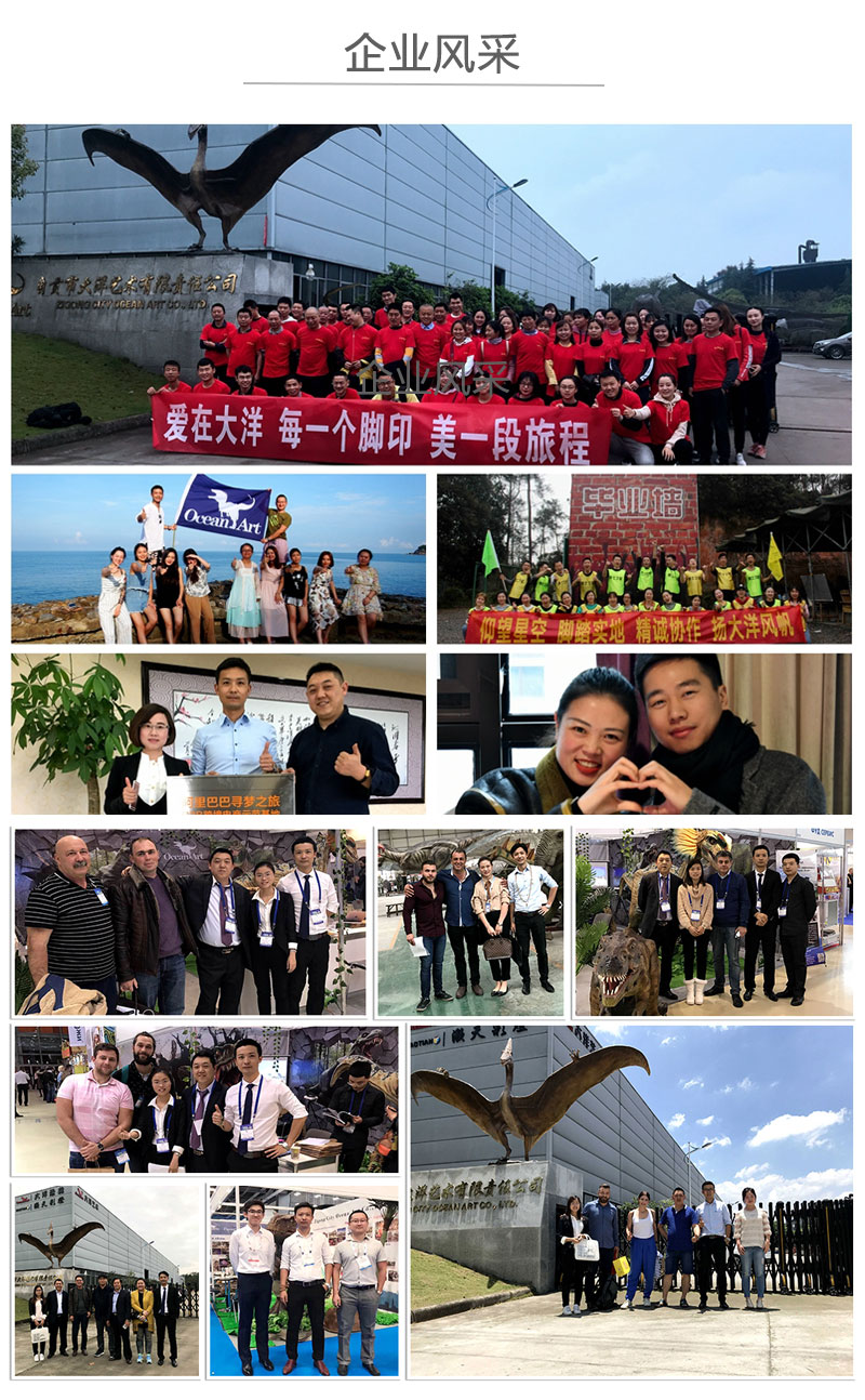 自貢大洋藝術，仿真恐龍制作工廠